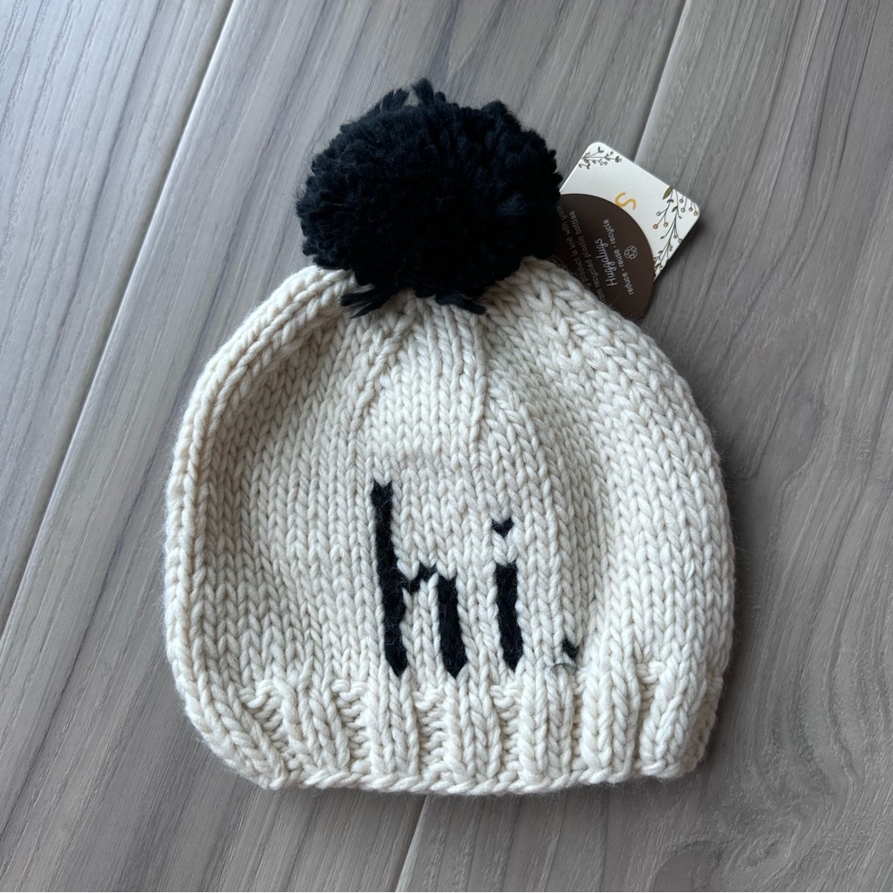 Huggalugs HI Knit Pom Pom Hat